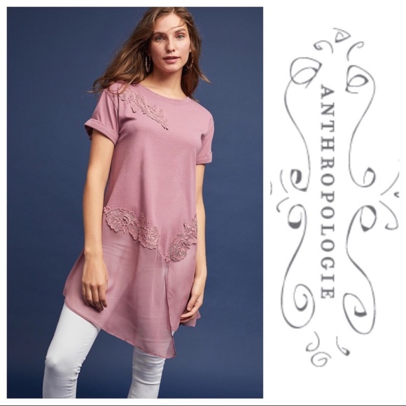 Anthropologie Tops - Akemi + Kin Mauve Tunic